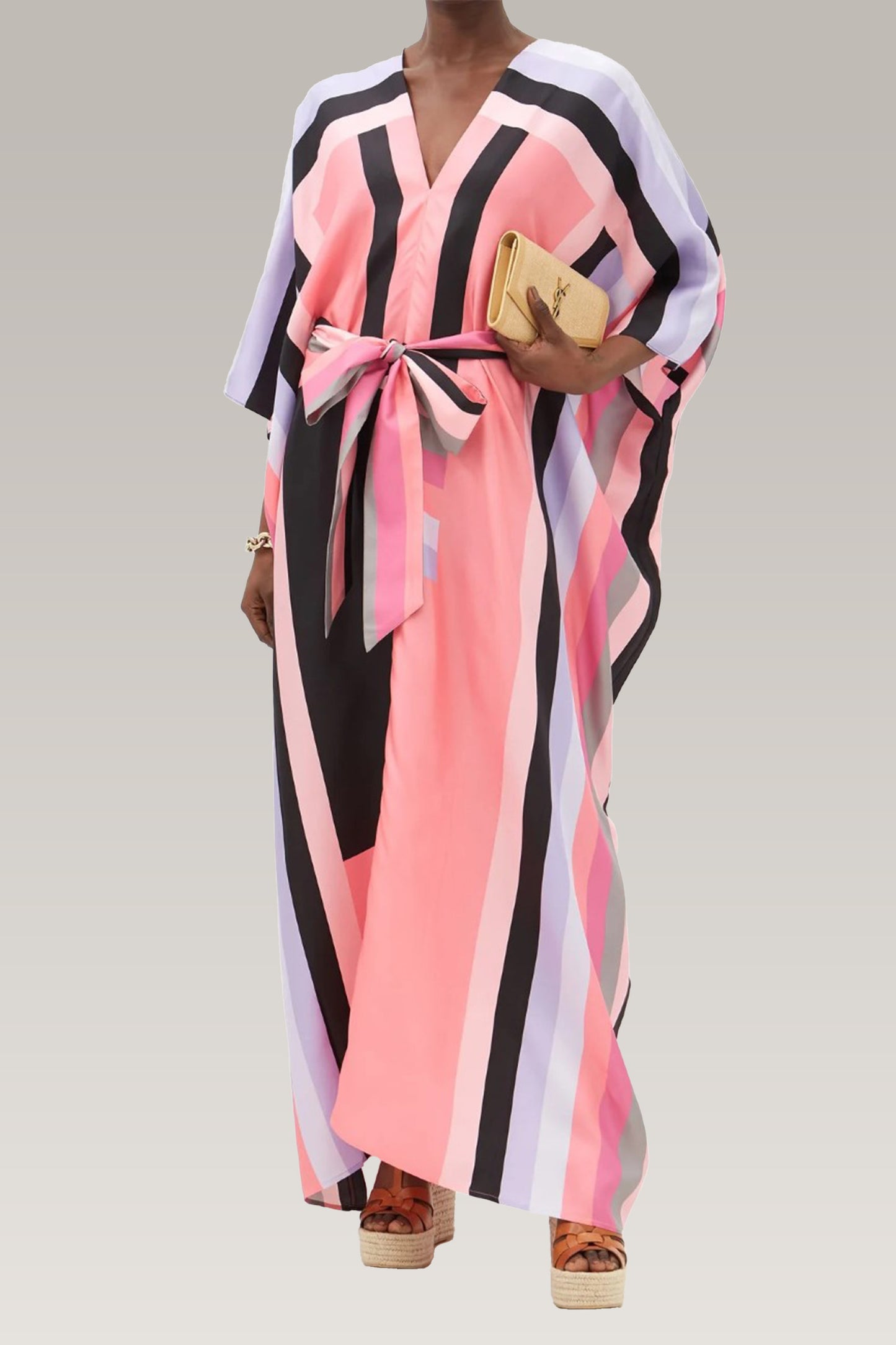 Rose Quartz | Pink Party-Wear Kaftan