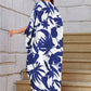 Knotty Nice | Blue Floral Kaftan Dress