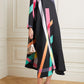 Brushstroke Beauty | Black Party-Wear Kaftan