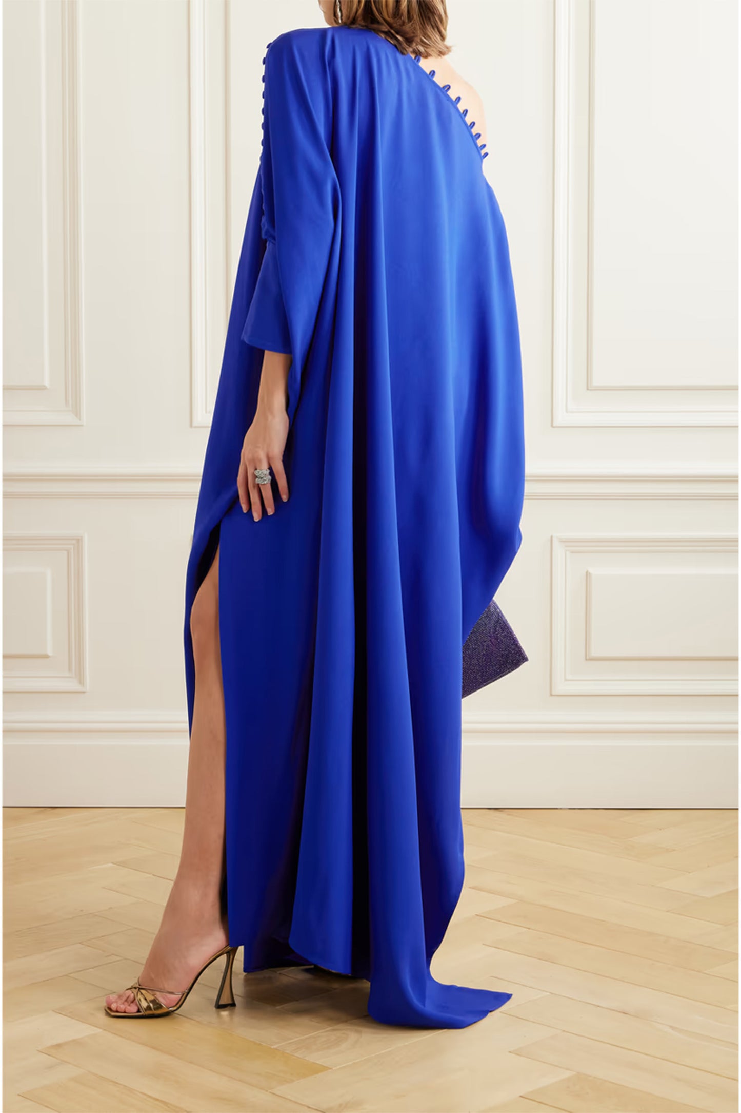 Serene Silhouette | Blue Kaftan