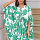 Knotty Nice | Mint Floral Kaftan Dress