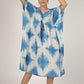 Cloudscape | Blue Shibori Tie Dye Short Kimono