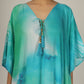 Sky Daze | Blue Luxe Art Silk Kaftan