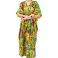 Yellow Frida | 100% Cotton Kaftan