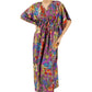 Purple Frida | 100% Cotton Kaftan