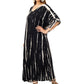 Midnight Streak | Black Tie Dye Kaftan